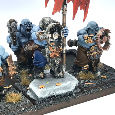 Ogor Bull Regiment Ogre Kingdoms - Warhammer Fantasy Games Workshop Painted