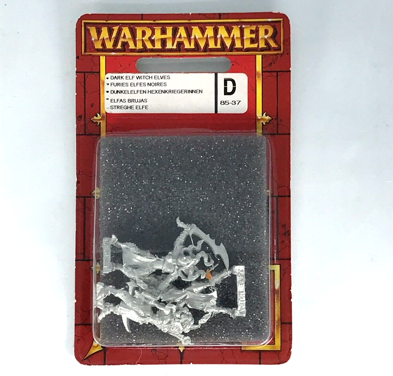 Classic Metal Dark Elves Elf Witch Elves Blister - Warhammer Fantasy C1536