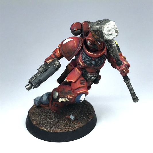 Blood Angel Primaris Captain Space Marine - Painted - Warhammer 40K X9889