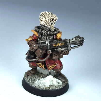 Metal Vostroyan Guard Flamethrower Imperial Guard Painted - Warhammer 40K X12753