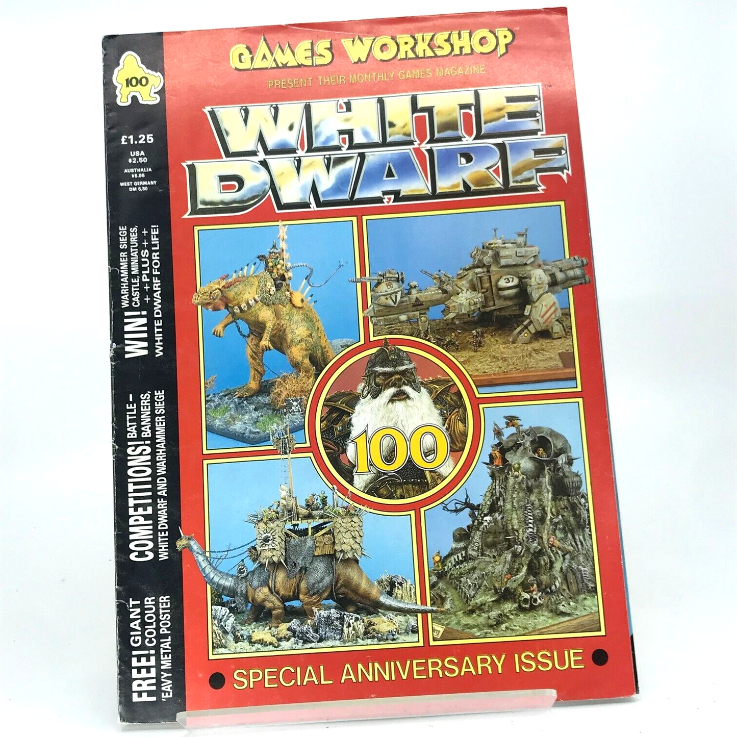 White Dwarf 100 Magazine Games Workshop Warhammer Fantasy 40,000 40K M418