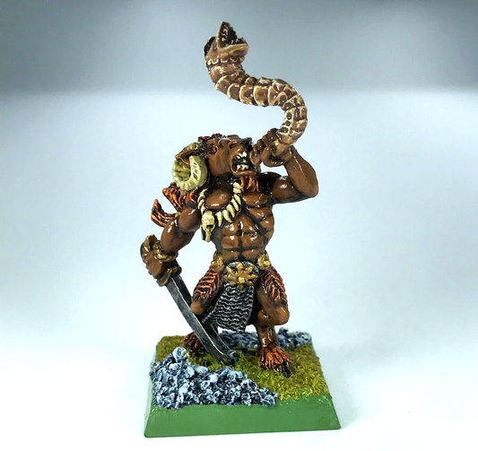 Bestigor Musician Command Beastmen Classic Painted - Warhammer Fantasy GW X4934