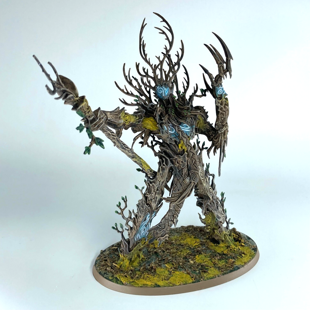 Painted Sylvaneth Treelord Ancient Warhammer Age of Sigmar miniature from Merlin's Miniatures