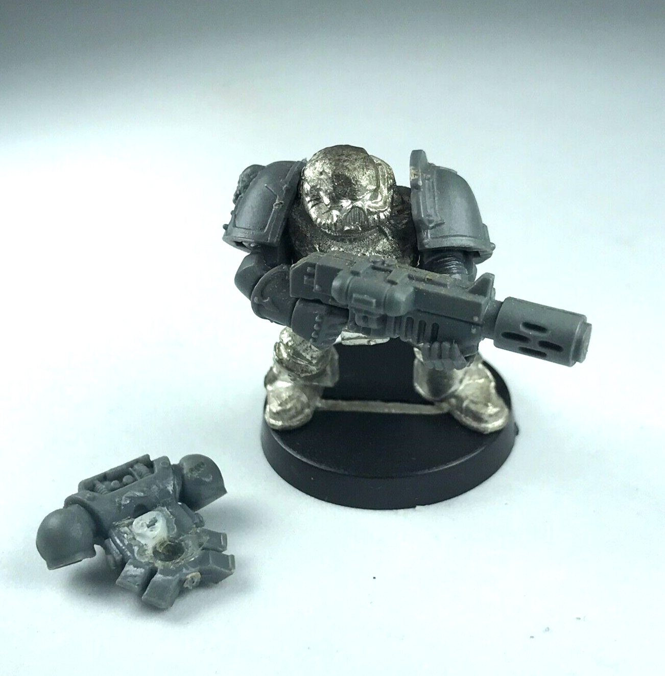 Classic Metal Nurgle Marine Melta Gun Chaos Space Marine - Warhammer 40K X4062