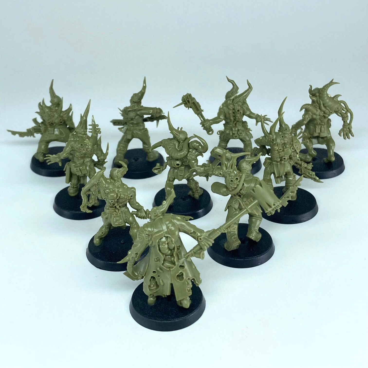 Chaos Poxwalkers - Death Guard - Warhammer 40K Games Workshop C760 Chaos Poxwalkers - Death Guard - Warhammer 40K Games Workshop C760