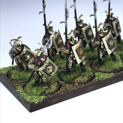 Easterling Warriors & Tray LOTR - Warhammer / Lord of the Rings Painted C3657