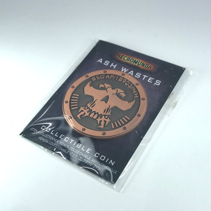 Necromunda Ash Wastes Collectible Coin - Warhammer Games Workshop X10188