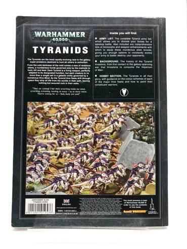 Tyranids Codex - Warhammer 40k Games Workshop M526