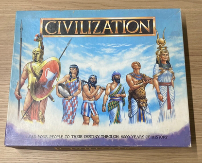 Civilization Board Game - Gibson Game Company - Unsure if Complete W149