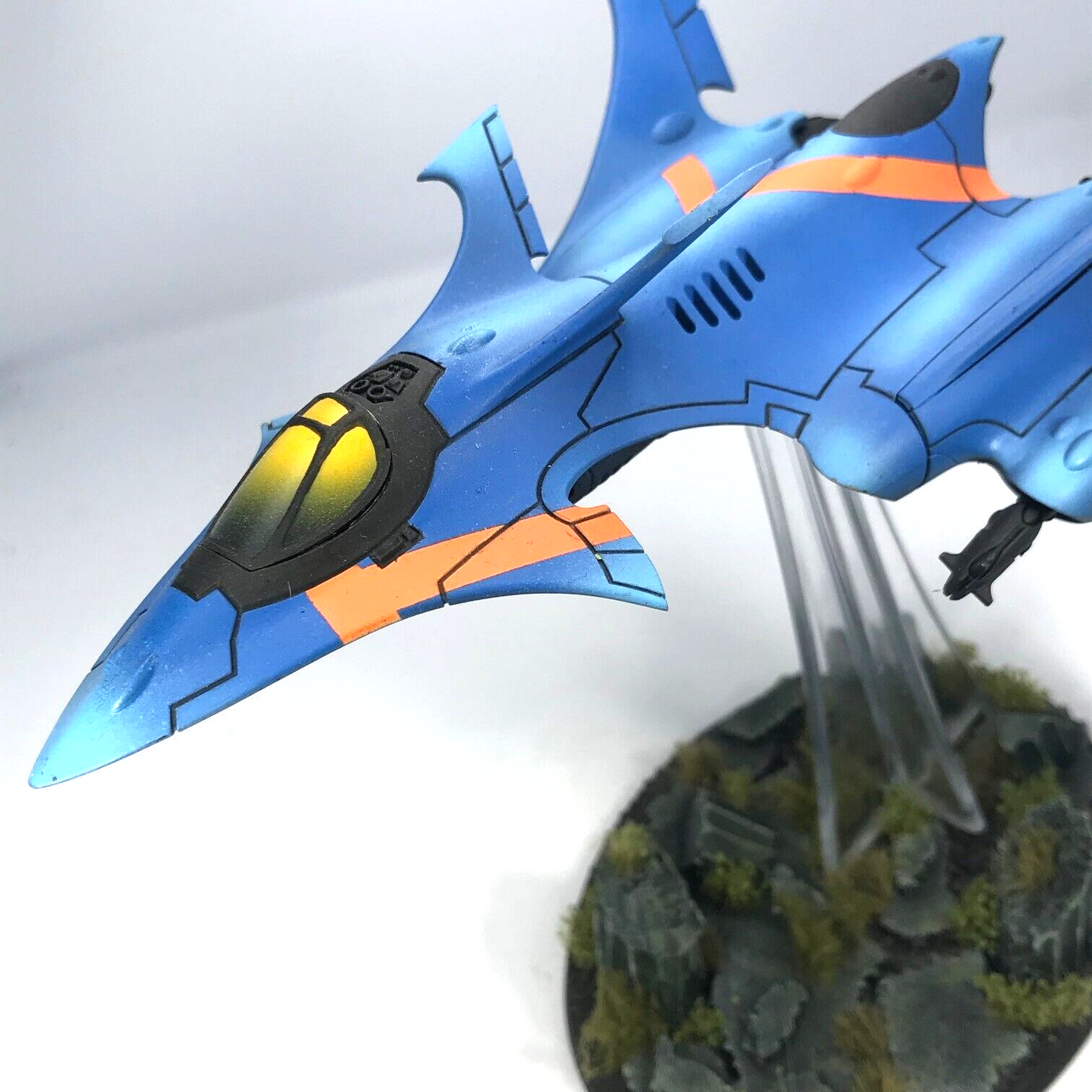 Eldar Crimson Hunter Flyer Aeldari - Painted - Warhammer 40K