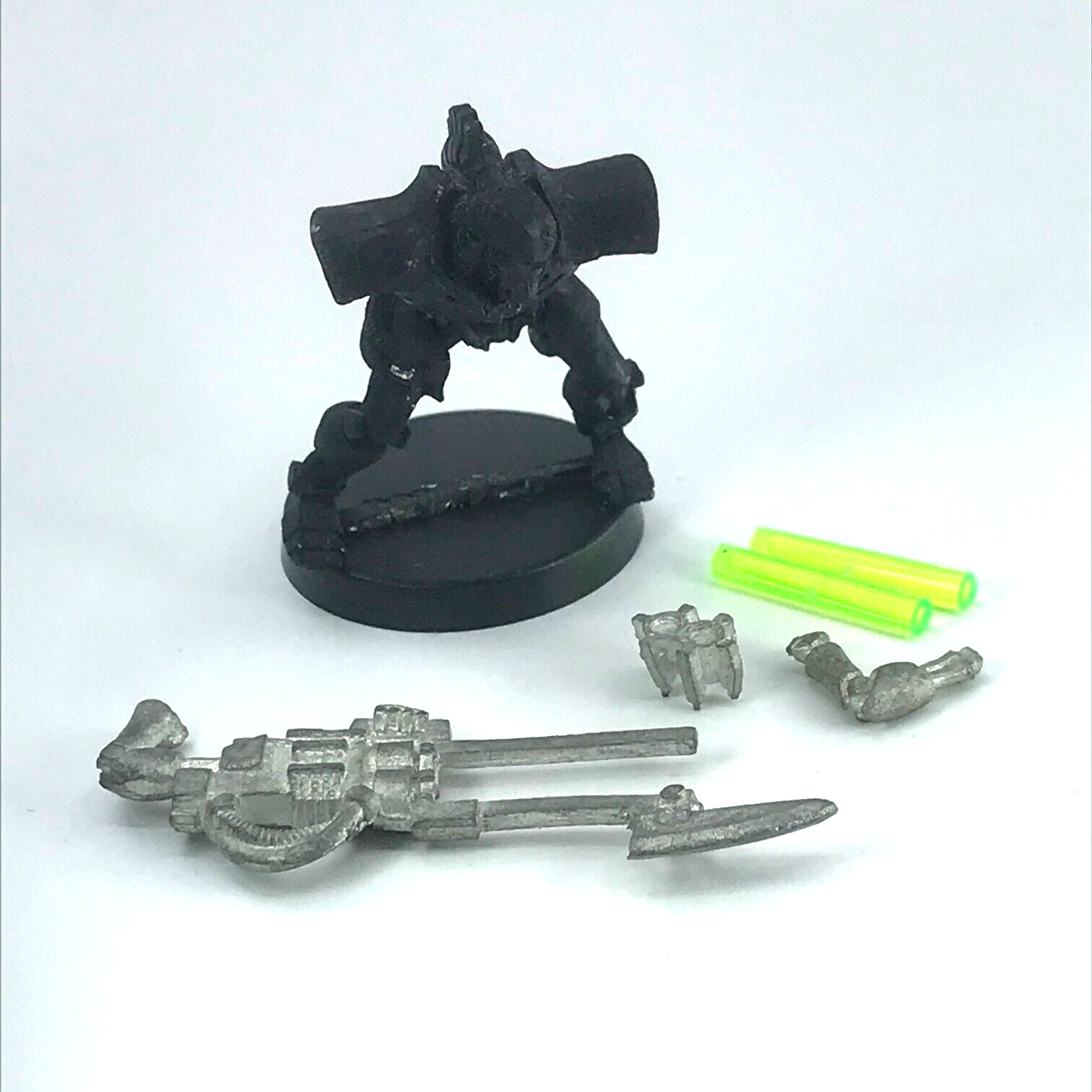 GW Warhammer 40K – 5 Necrons Immortals Avec Tiges Vertes – Metal