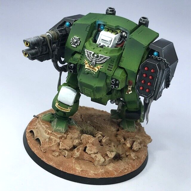 Salamanders Primaris Redemptor Dreadnought Space Marines - Warhammer 40K Painted