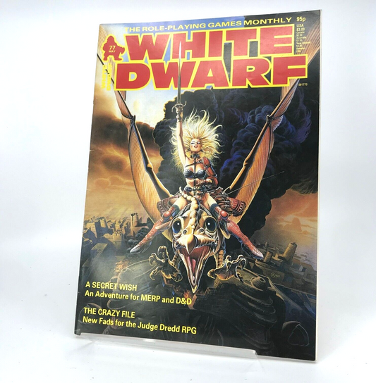 White Dwarf 77 Magazine Games Workshop Warhammer Fantasy 40,000 40K M643