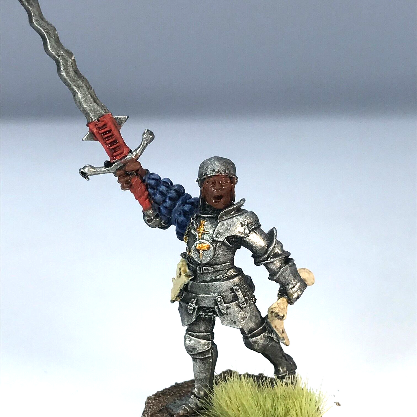 Greatsword Champion The Empire Sigmar - Painted - Warhammer Fantasy X10193