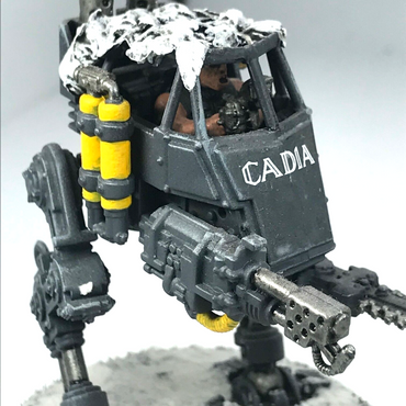 Cadian Sentinel Walker Imperial Guard - Painted - Warhammer 40K C2430