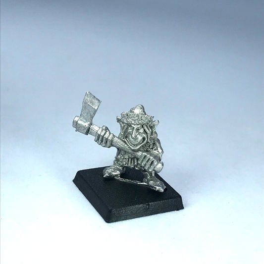 Forest Goblin with Axe Dated 1991 Citadel Warhammer Fantasy Classic Metal X5575