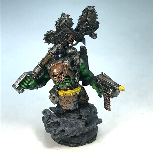 Custom Space Ork Character Nob - Painted - Warhammer 40K C2390