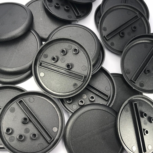 50mm Round Lip Bases New Wargame Wargames Base Warhammer Plastic Tabletop Hobby