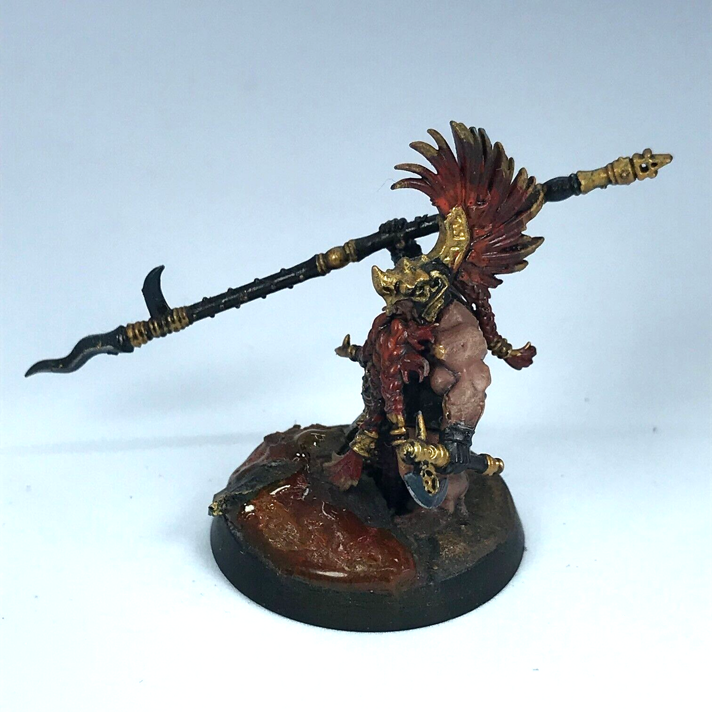 Auric Runeson Fyreslayer Dwarfs - Painted - Warhammer Age of Sigmar X7811