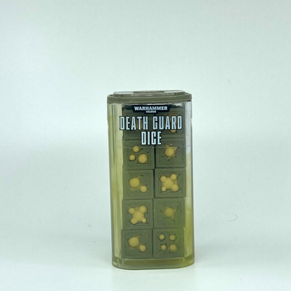 Death Guard Chaos Space Marine D6 Dice Set - Warhammer 40K Games Workshop C4829