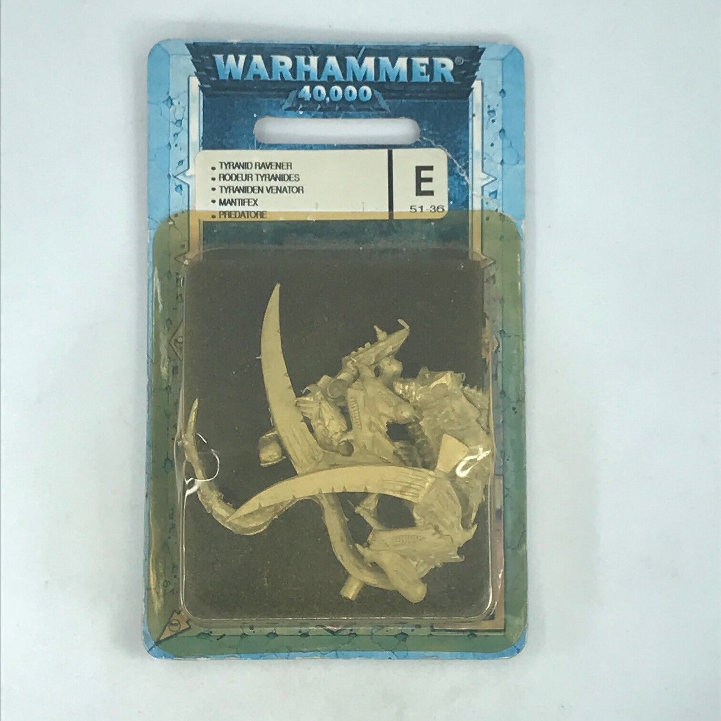 Metal Tyranid Ravener Blister - Warhammer 40K C1404