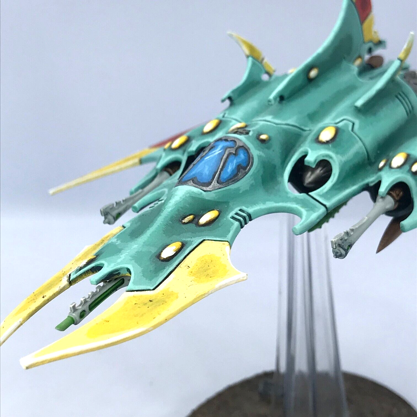 Drukhari Razorwing Jetfighter Dark Eldar - Painted Warhammer 40K Games Workshop