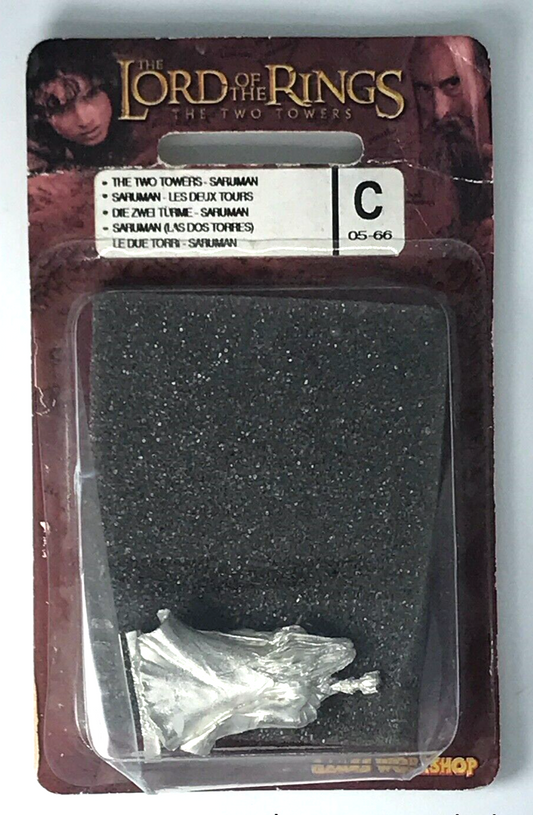 Metal Saruman Blister - Crushed Blister LOTR Warhammer / Lord of the Rings C444