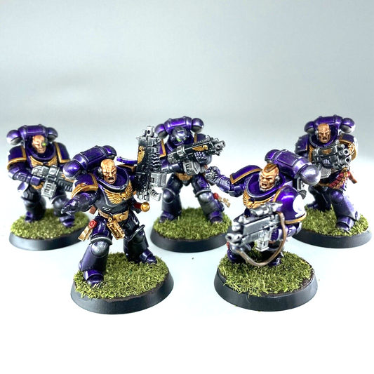 Primaris Intercessors Squad Space Marines - Painted - GW Warhammer 40K C3912