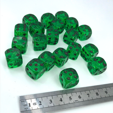 Skaven Translucent Green D6 Dice - Warhammer Age of Sigmar Games Workshop C4850