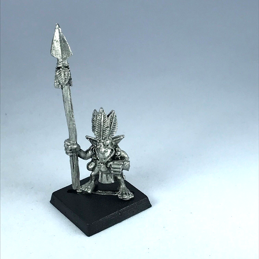 Forest Goblin with Spear Dated 1992 Orcs & Goblins - Warhammer Fantasy X13214