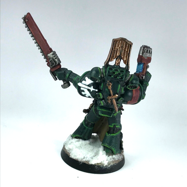 Dark Angels Dark Vengeance Sergeant Space Marines - Warhammer 40K Painted X8161