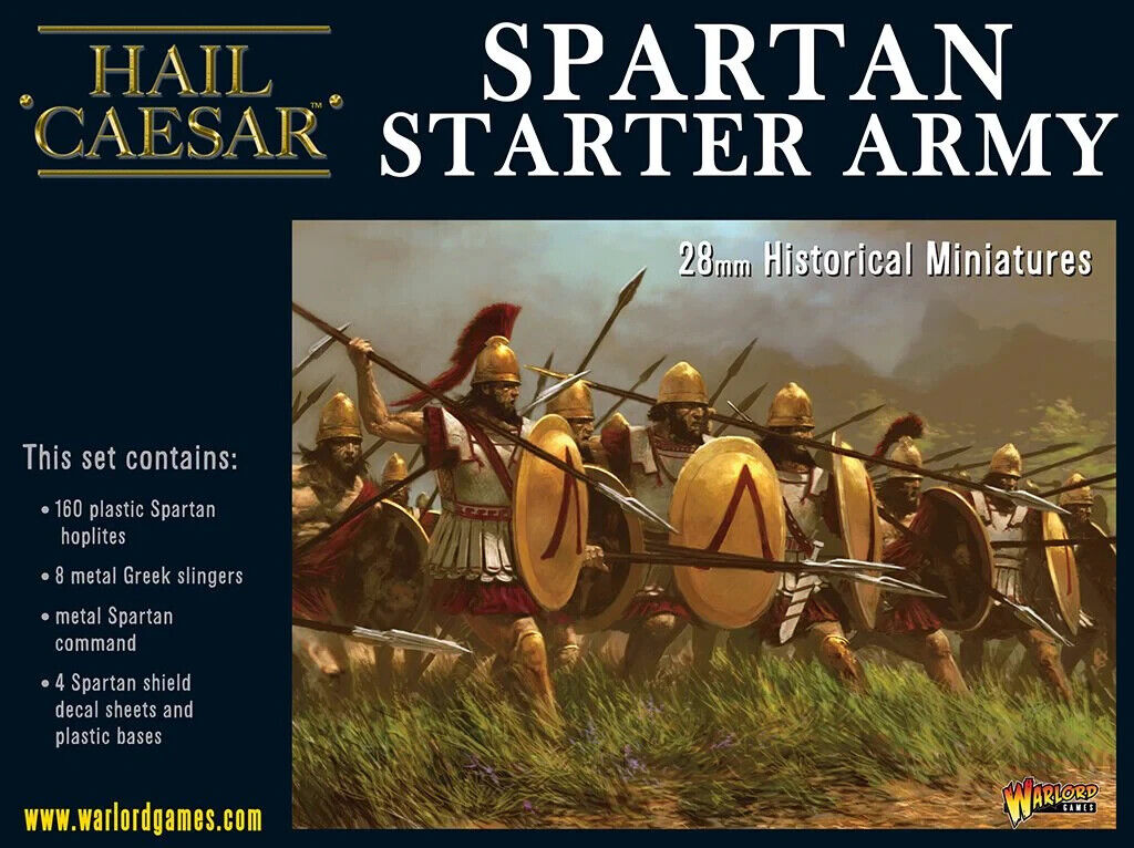 Spartan Starter Army - Warlord Games Hail Caesar Miniatures