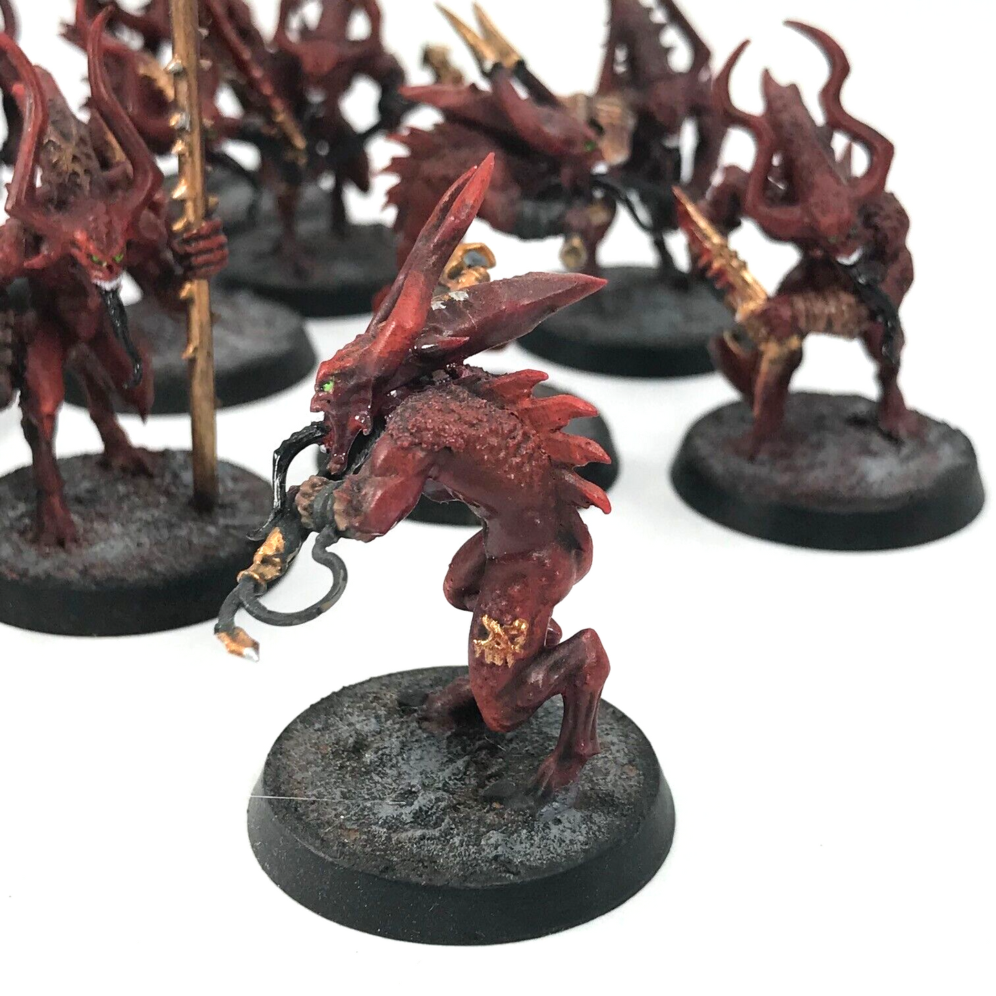 Custom Daemons Of Khorne Bloodletters Chaos - Warhammer Age of Sigmar C2500