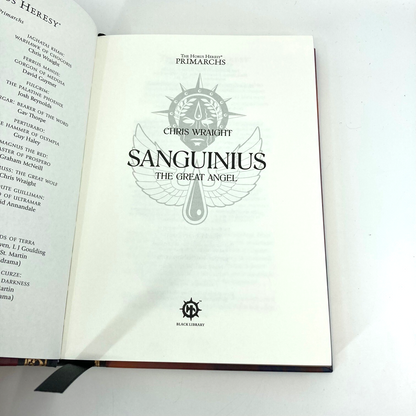 Sanguinius: The Great Angel - Limited Edition - Black Library Warhammer M464
