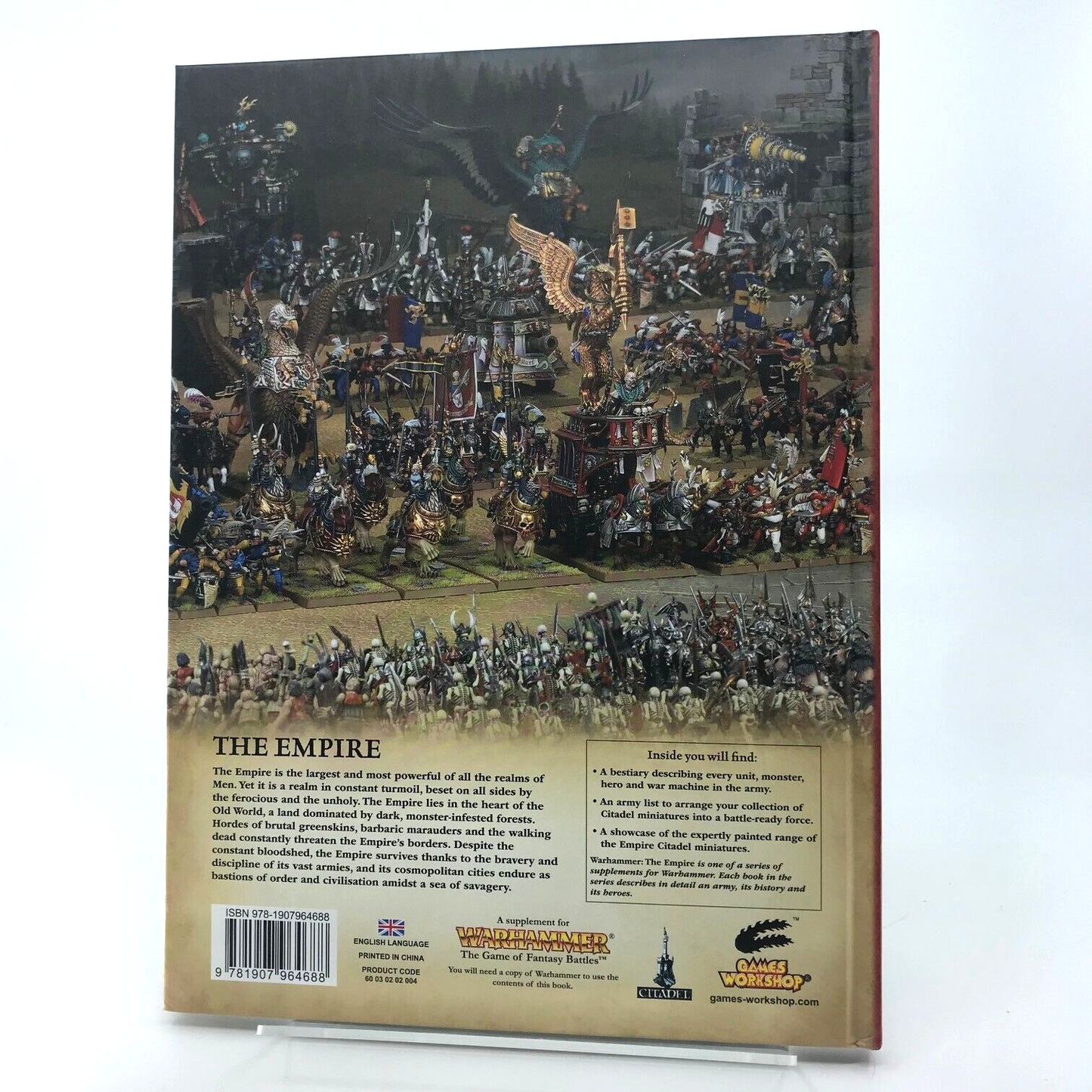 The Empire 8th Edition Codex Hardback - Warhammer Fantasy Games Workshop M809