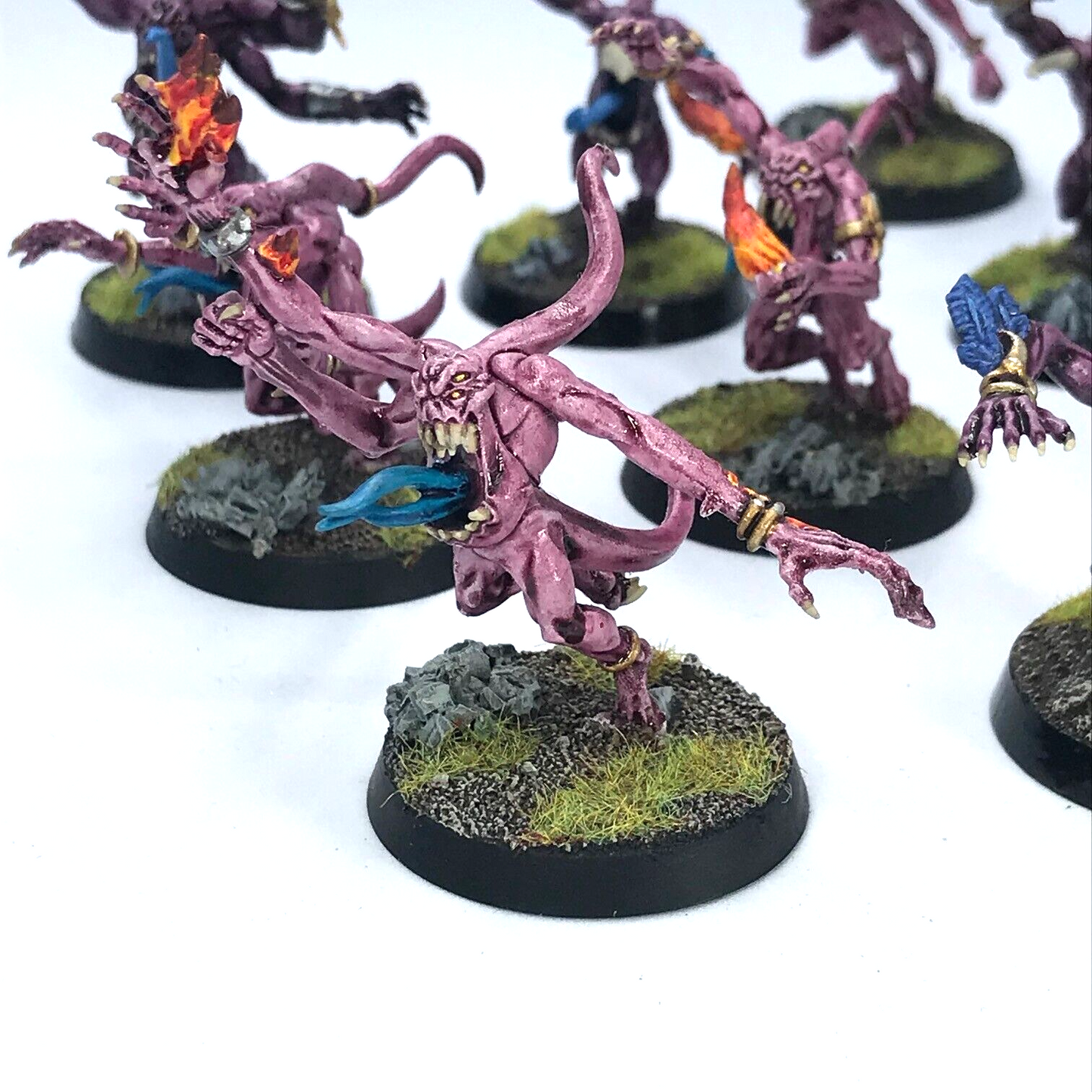 Pink Horrors of Tzeentch Chaos - Warhammer Age of Sigmar Painted C4183