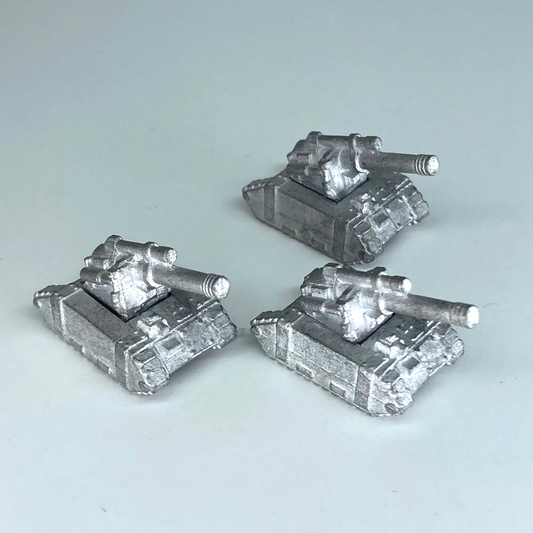 Basilisk Tanks - Imperial Guard - Epic Armageddon Warhammer Classic Metal X8091