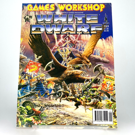 White Dwarf 153 Magazine Games Workshop Warhammer Fantasy 40,000 40K M1049