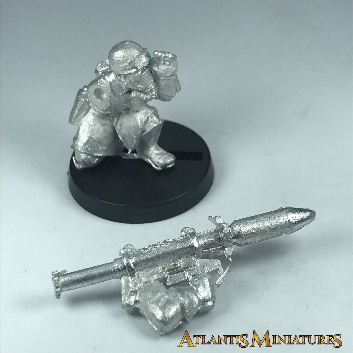 Metal Steel Legion Rocket Launcher Imperial Guard - Warhammer 40K X3538