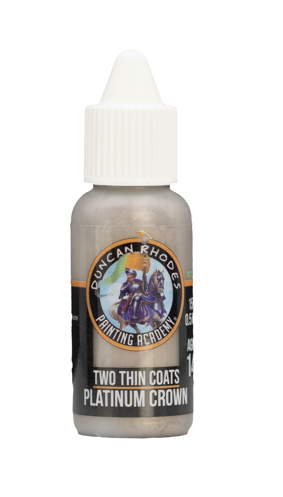 Platinum Crown Two Thin Coats Paints Duncan Rhodes Painting Academy - 15ml