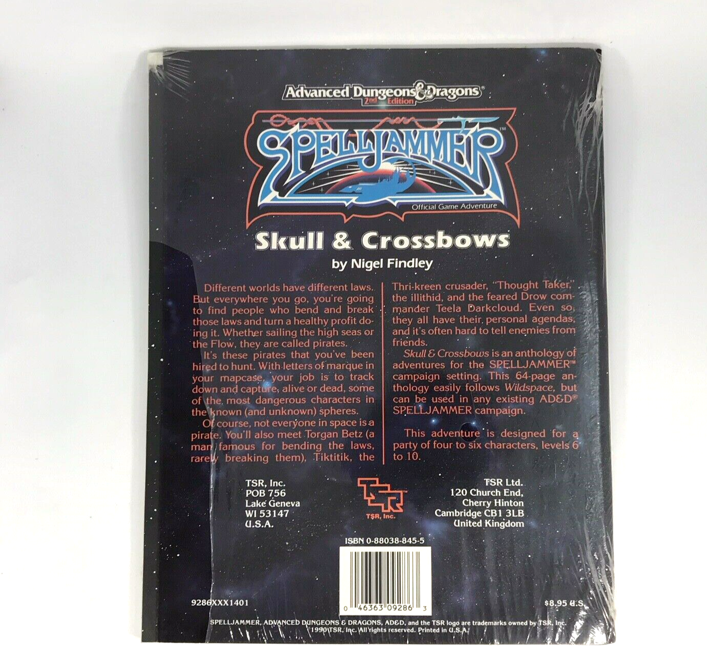 Spell Jammer Skull & Crossbow - Shrink Torn - Advanced Dungeons and Dragons M134