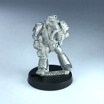 Space Marine Trooper Rogue Trader Dated 1987 Warhammer 40K Metal Classic X12888