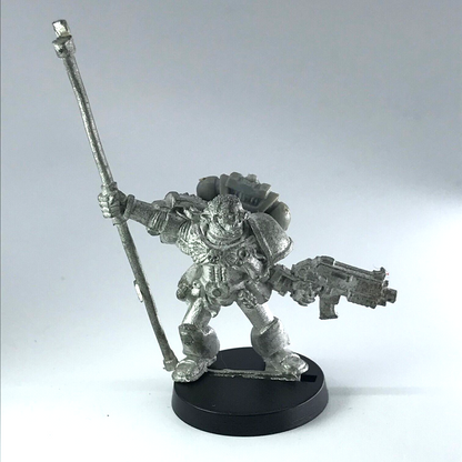 Company Standard Bearer Space Marine Warhammer 40K Classic Metal X3443