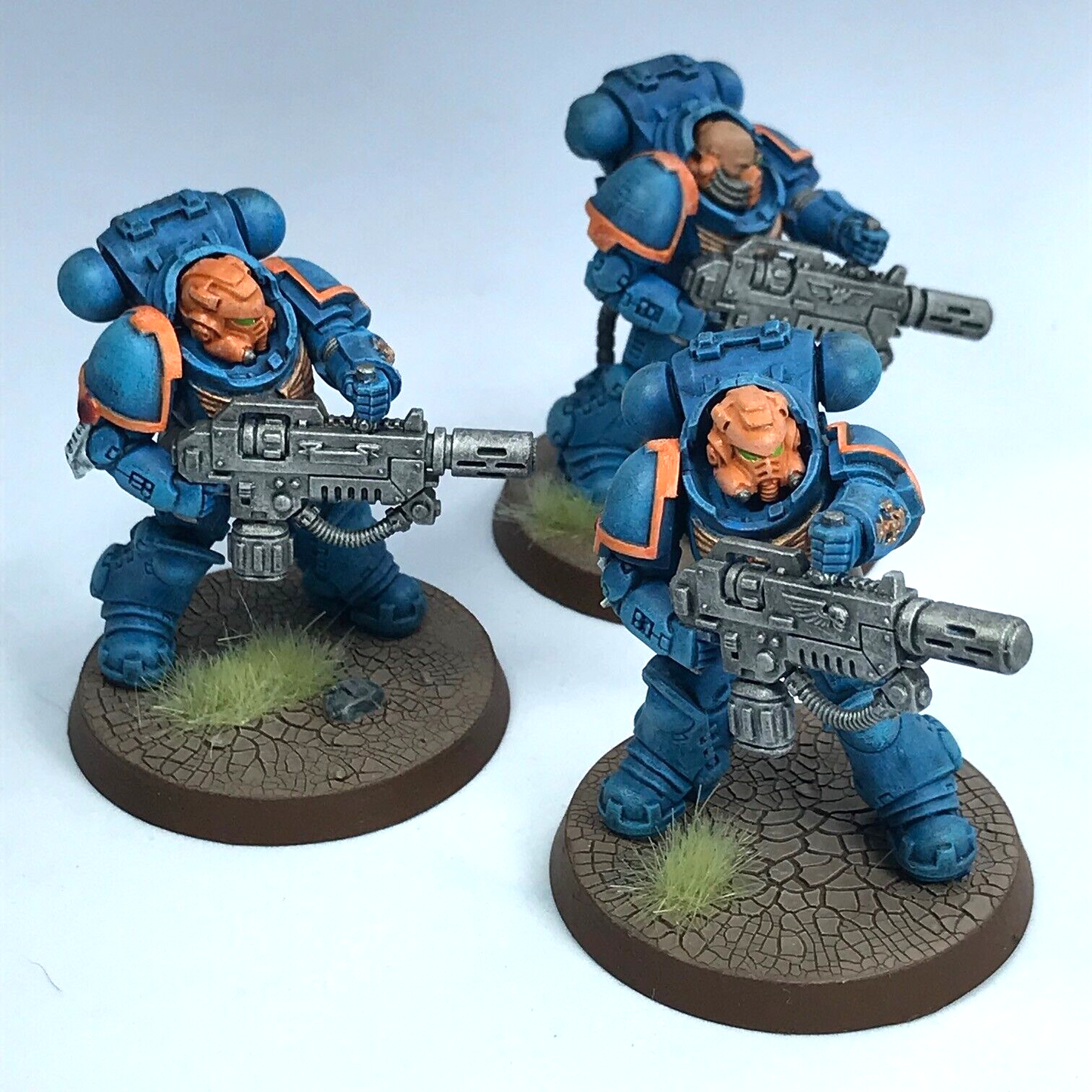 Space Marine Primaris Eradicators - Painted - Warhammer 40K C3350