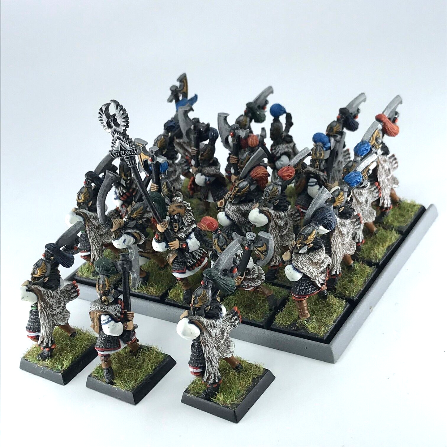 White Lion of Chrace Regiment High Elves - Warhammer Fantasy Painted Metal