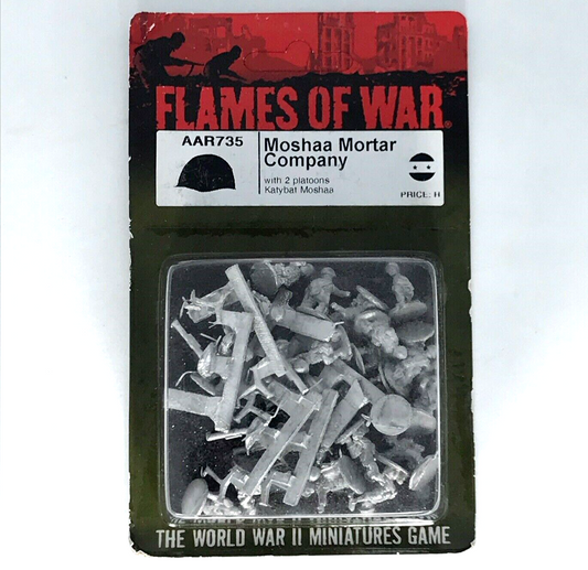 Arab Israeli Moshaa Mortar Company Blister - Flames of War C164