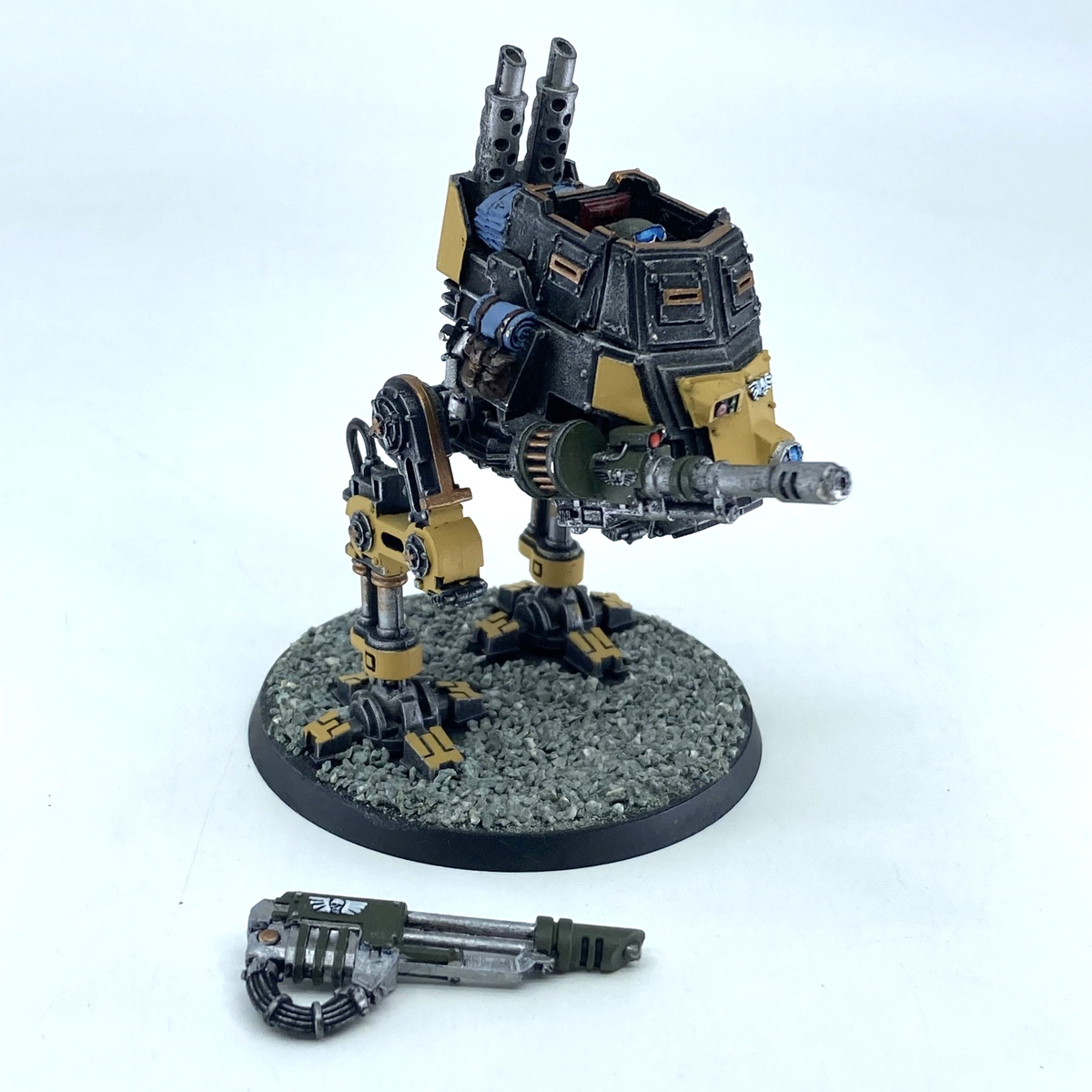 Armoured Sentinel - Imperial Guard - Painted Warhammer 40k GW Part Met