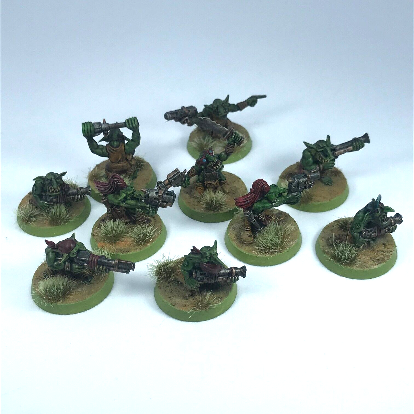 Space Ork Gretchin Squad - Painted - Warhammer 40K C2671