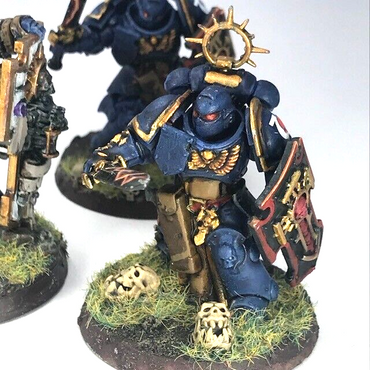 Bladeguard Veterans Ultramarines Space Marines - Painted - Warhammer 40K C4062