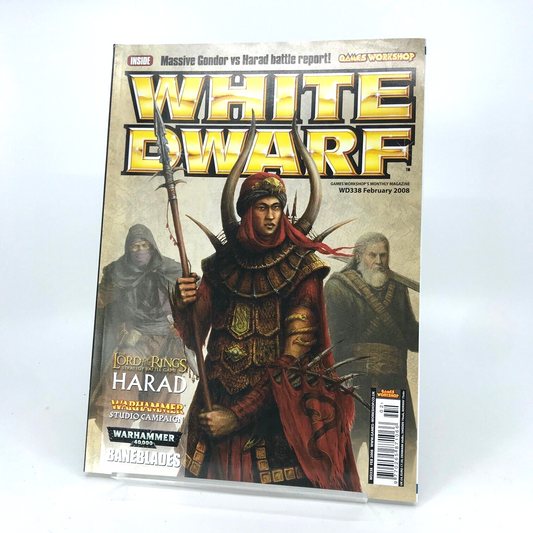 White Dwarf 338 Magazine Games Workshop Warhammer Fantasy 40,000 40K M488